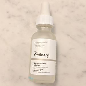 The ordinary 2% salicylic acid solution